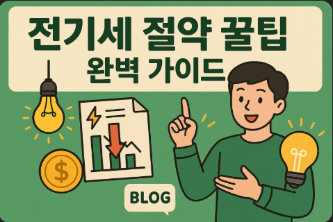 2025년 여름 냉방비 절약 꿀팁
전기세 절약 방법
에어컨 전기세 줄이기