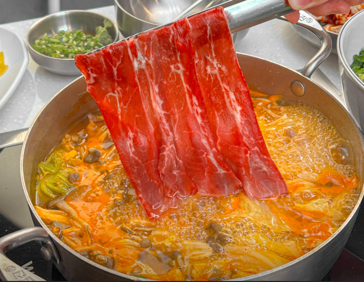 서울숲 맛집 최가네샤브버섯칼국수의 샤브샤브
