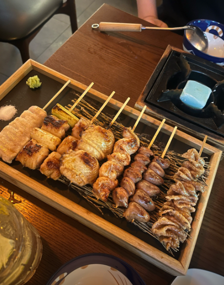 성수 밤토리의 야키토리 꼬치 세트