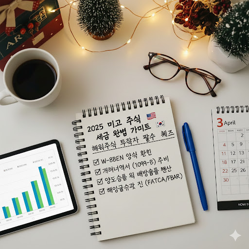 미국 주식 세금 신고 가이드 – 해외주식 양도소득세와 배당소득세 설명 이미지